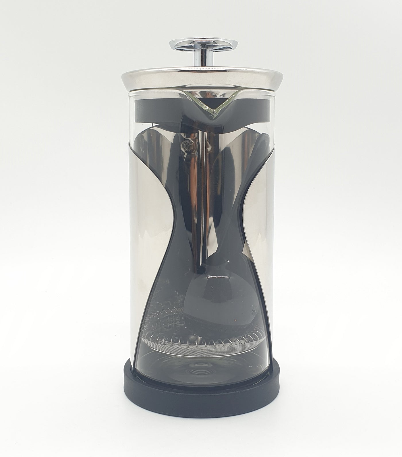 Home Essentials Silver Metal Coffee Press