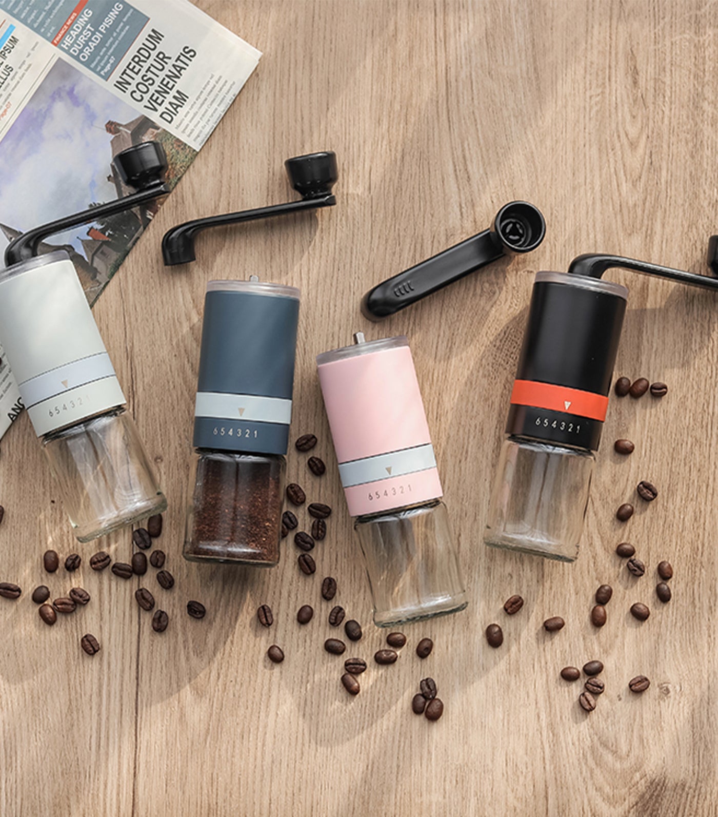 Home Essentials Coffee Grinder - Ceramic Burr