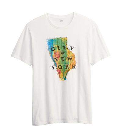 Graphic T-Shirt White Global