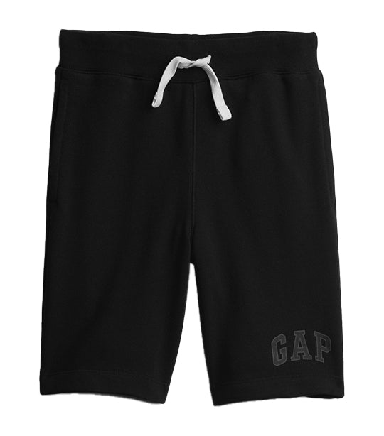Kids Logo Shorts - True Black