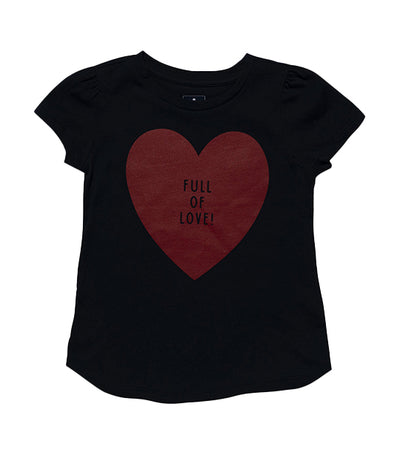 Toddler Graphic T-Shirt - Heart 097