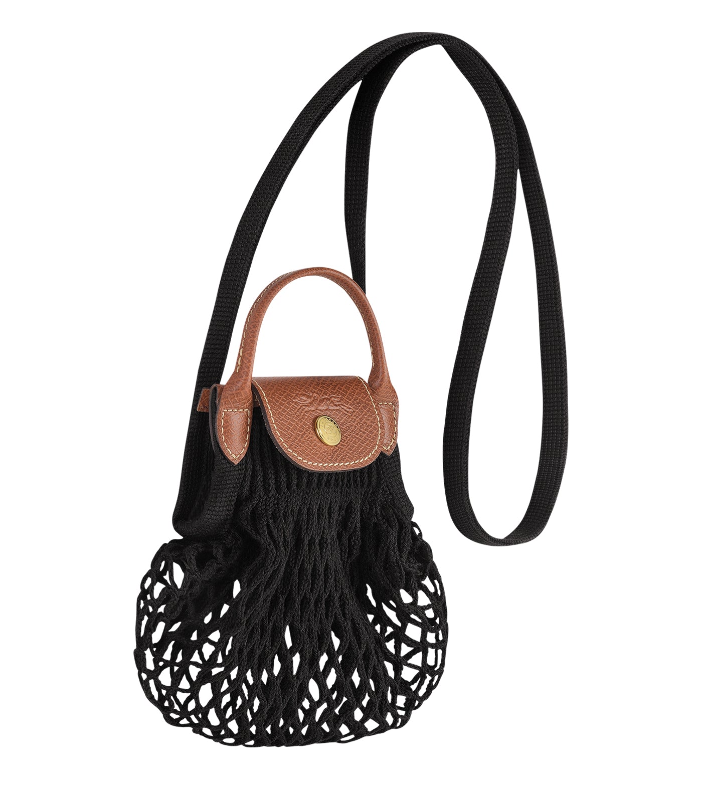 Le Pliage Filet Crossbody Bag XS Black