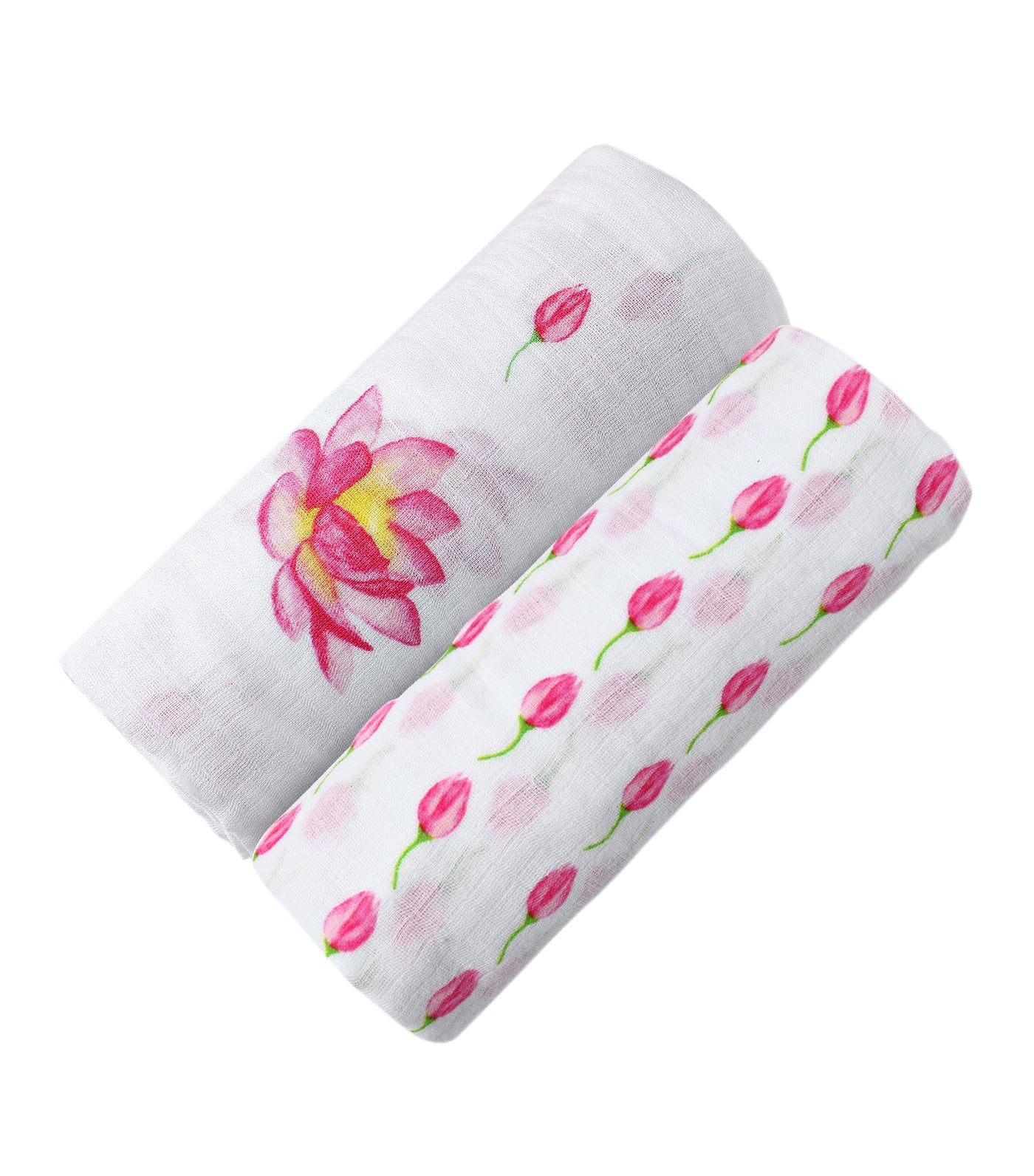 Malabar Baby Organic Muslin Swaddle - Pack of 2