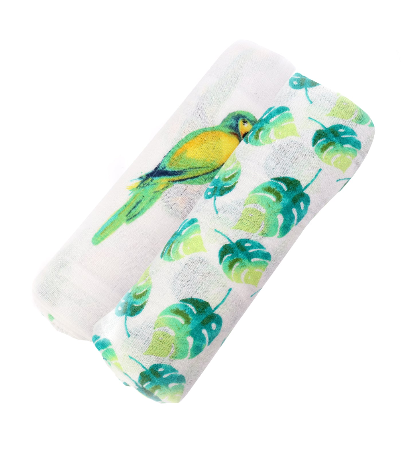 Malabar Baby Organic Muslin Swaddle - Pack of 2