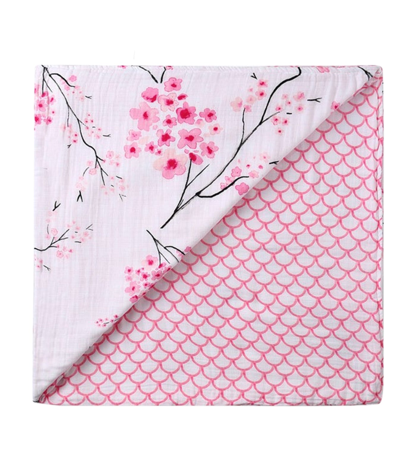 Malabar Baby Organic Muslin Snug Blanket (Reversible)