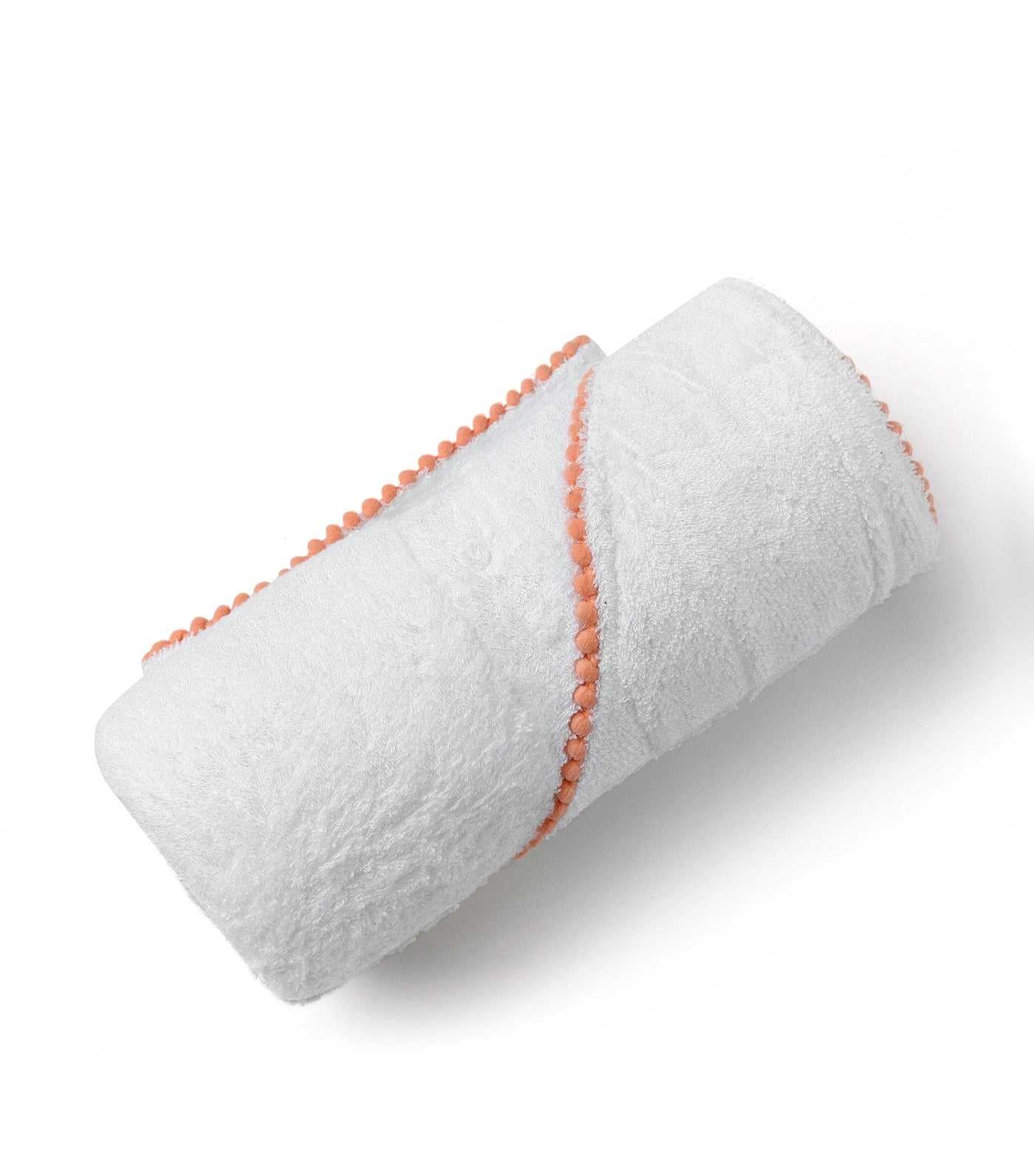 Malabar Baby Bamboo Terry Pom Pom Hooded Towel