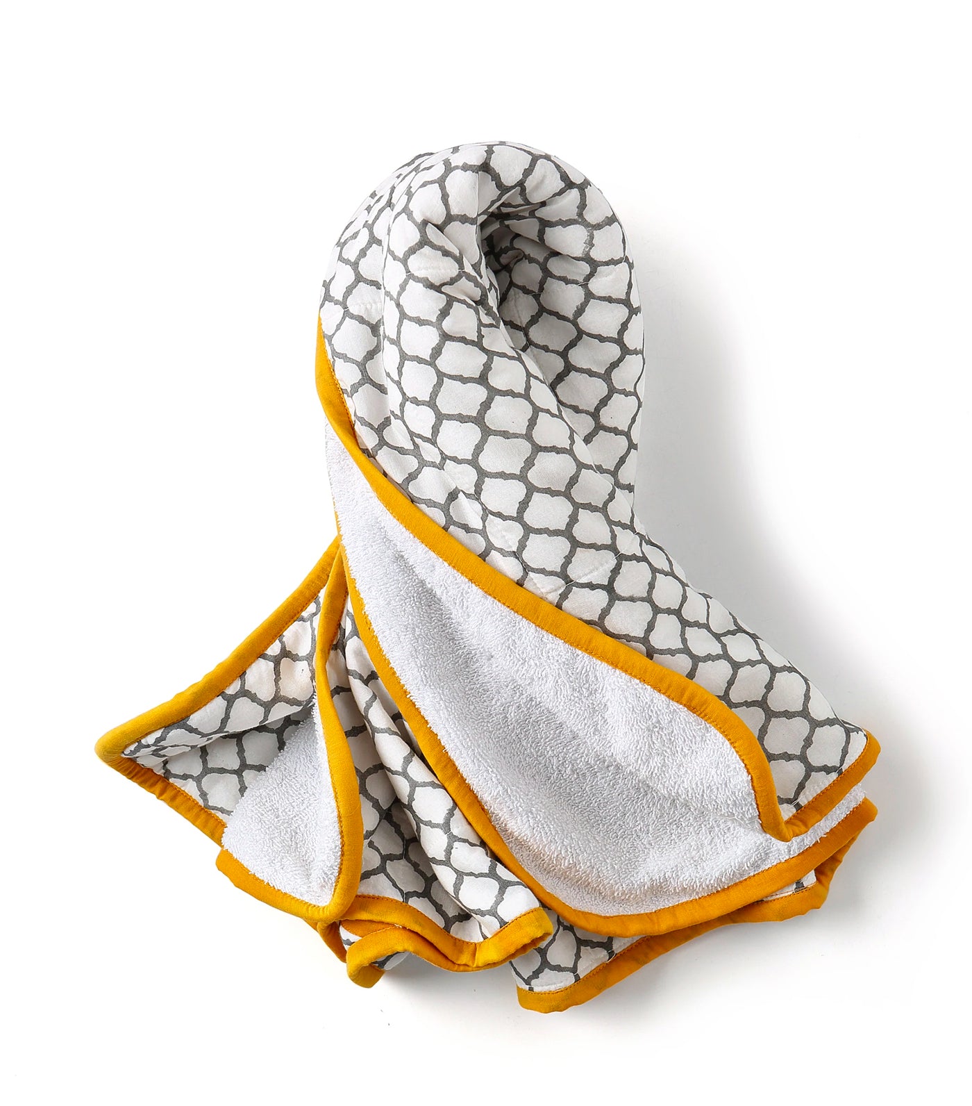 Handmade Block-Printed Towel