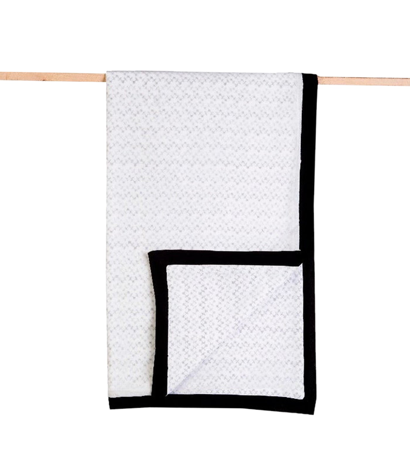 Malabar Baby Block-Printed Dohar Receiving Blanket