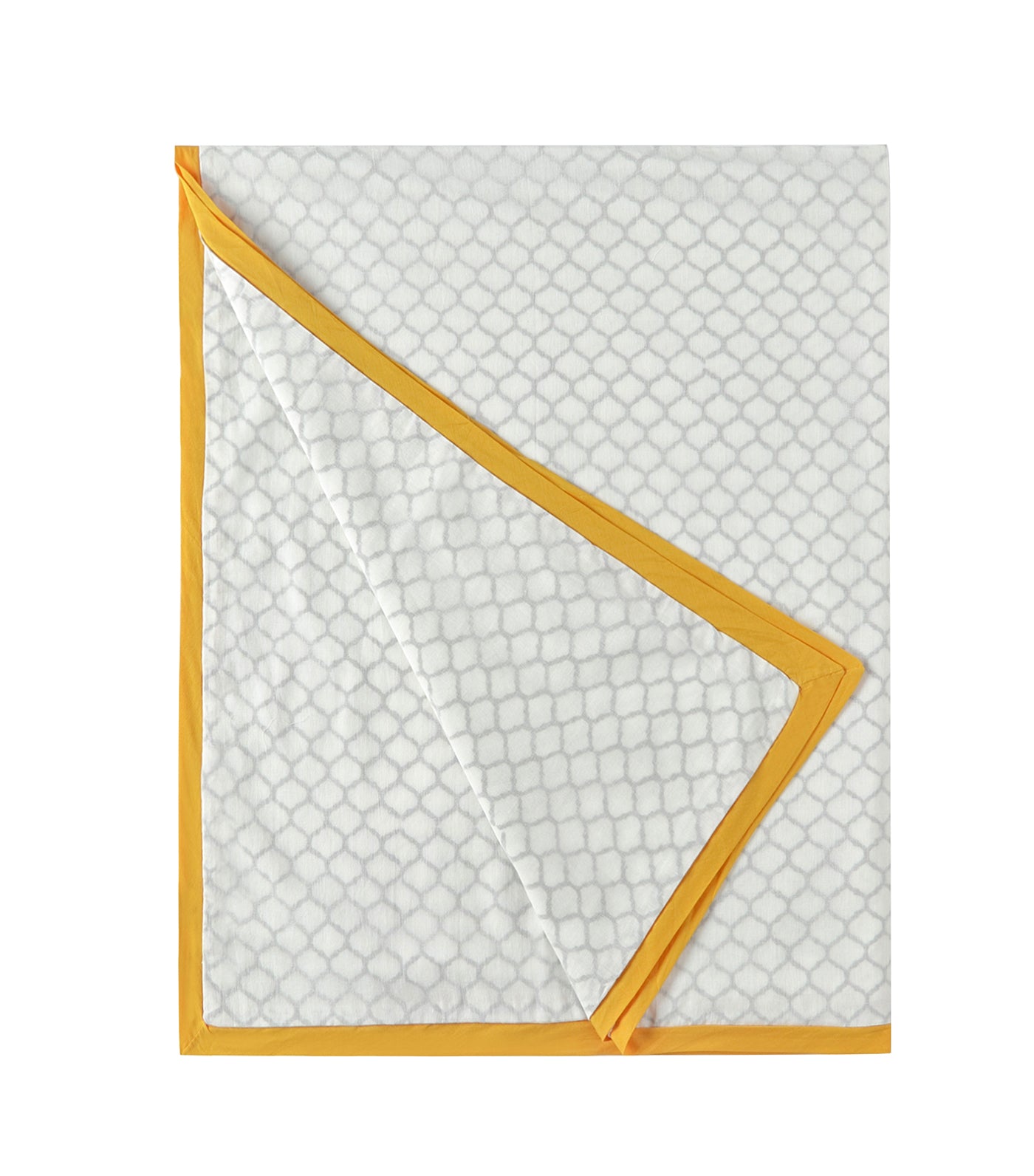 Malabar Baby Block-Printed Dohar Receiving Blanket