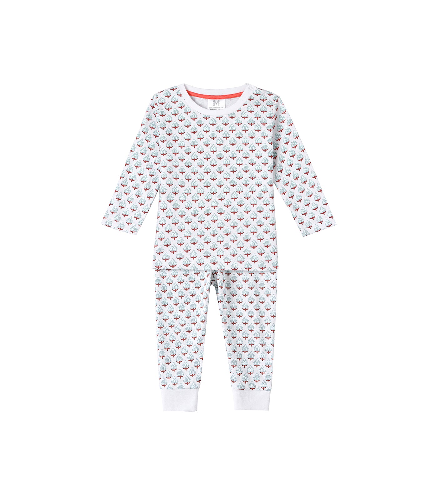 Malabar Baby Organic Cotton Knit PJ Set - Miami