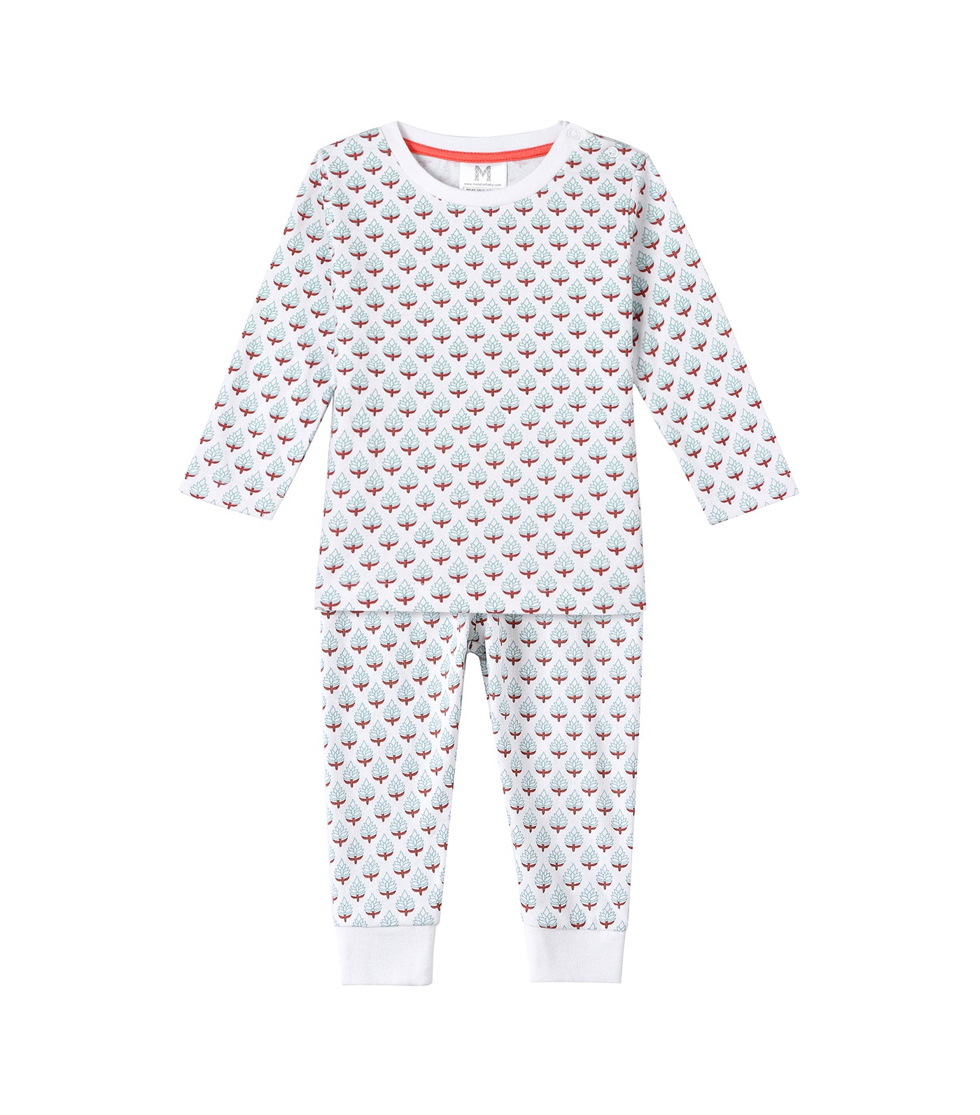 Malabar Baby Organic Cotton Knit PJ Set - Miami