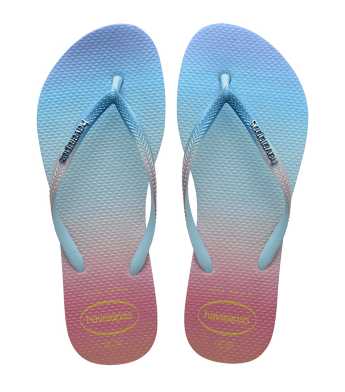 Slim Gradient Sunset White