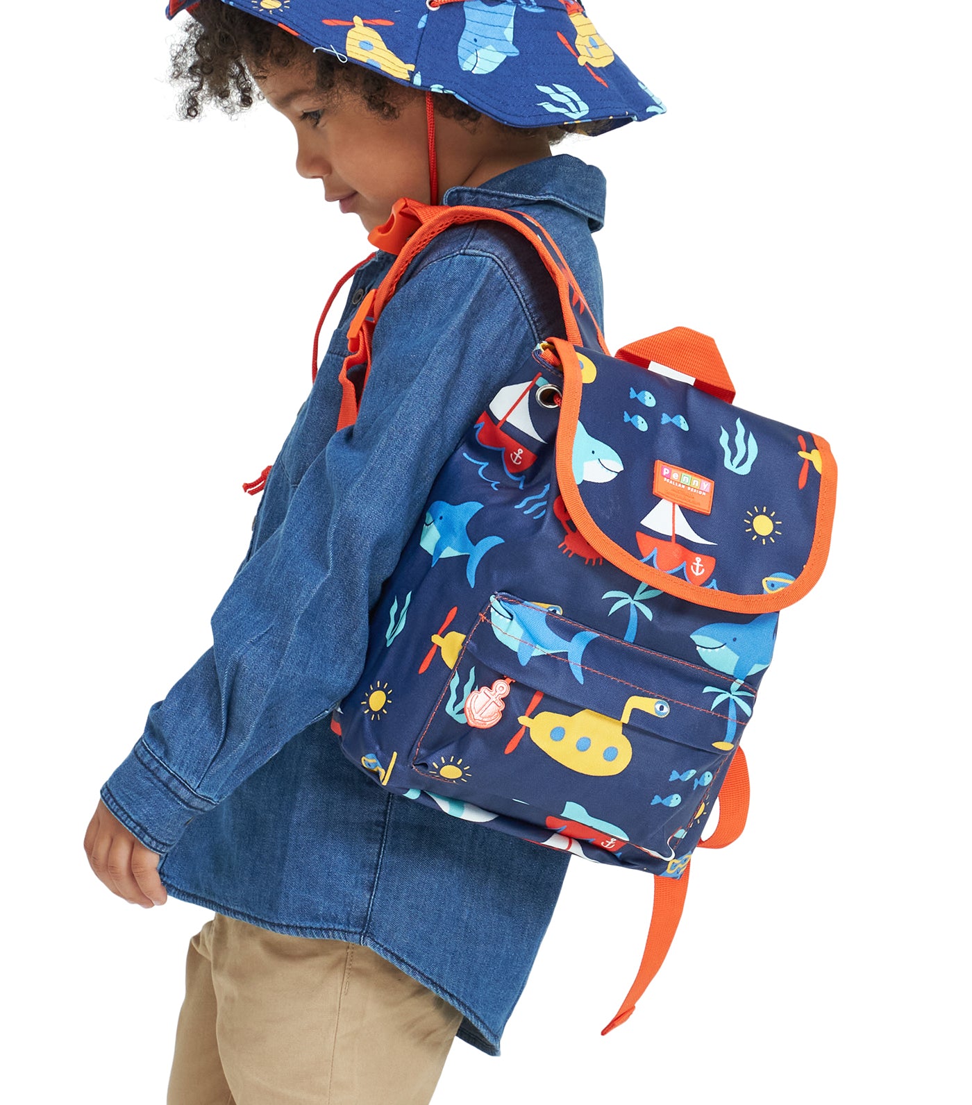 Top Loader Backpack - Anchors Away