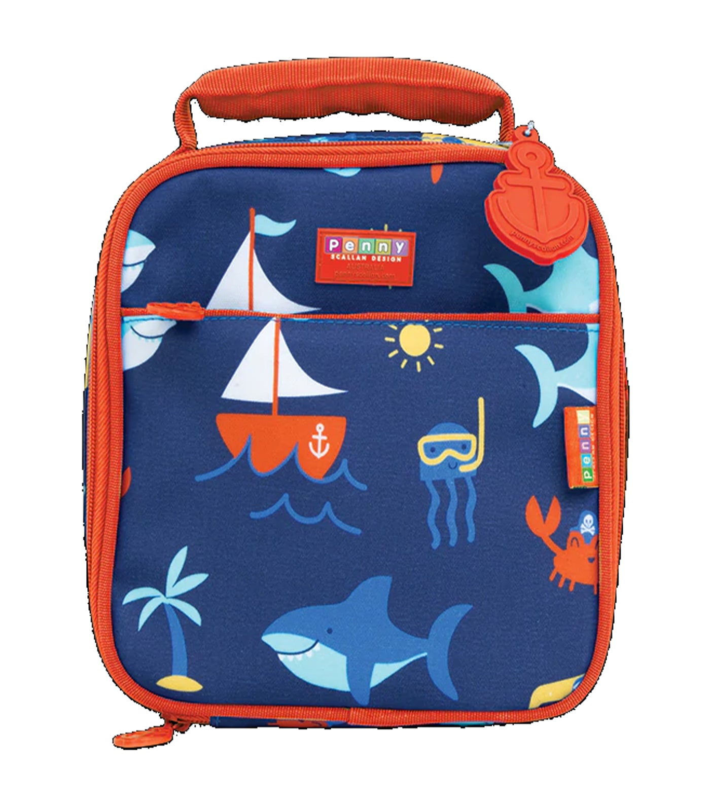 Bento Cooler Bag - Anchors Away