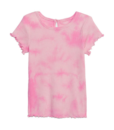Gap Kids Toddler Ribbed-Knit T-Shirt - Old School Pink