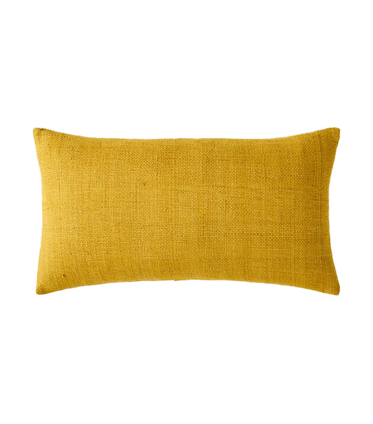 west elm Silk Handloomed Lumbar Pillow Cover