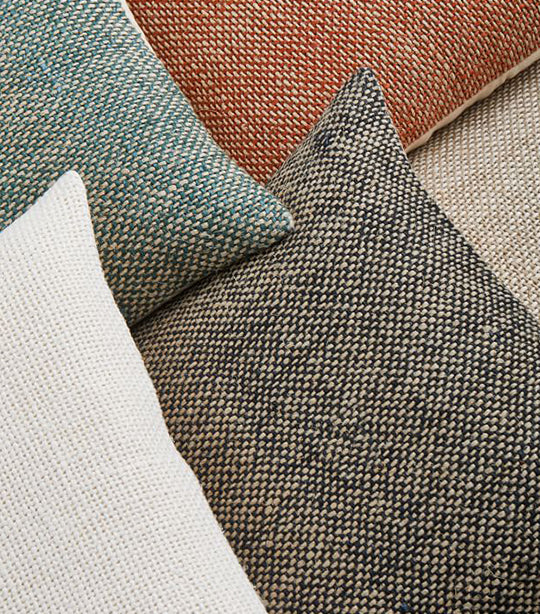 Two-Tone Chunky Pillow Cover