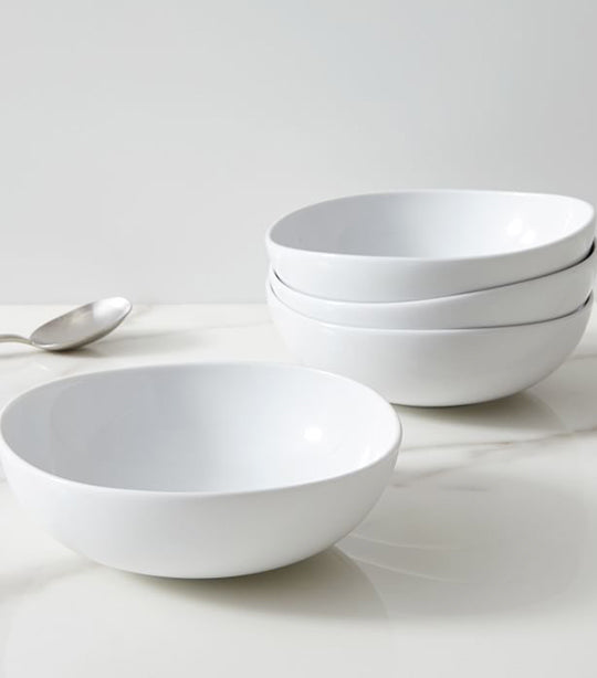 west elm Organic Shaped Dinnerware Collection - White