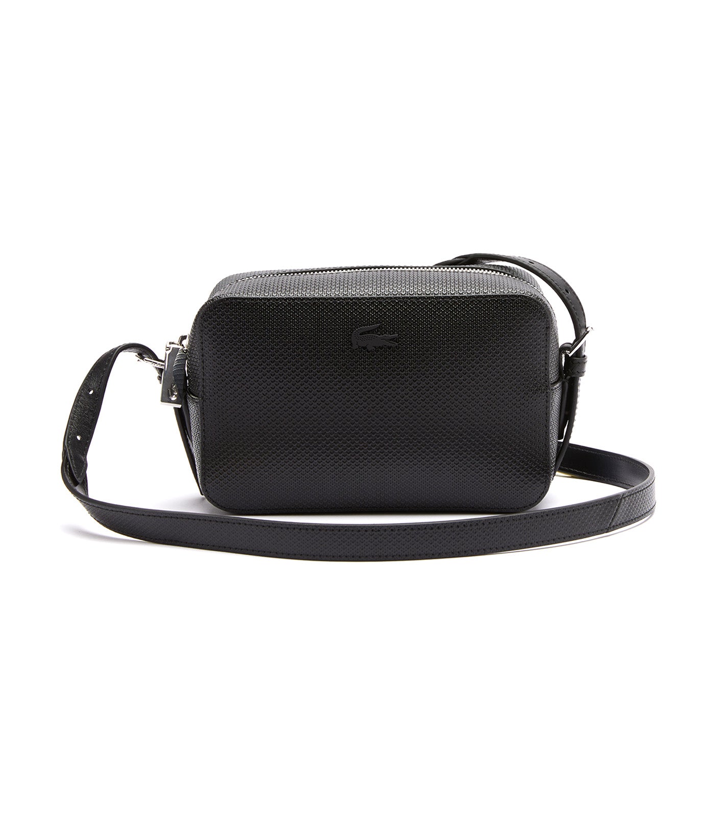 Women's Chantaco Leather Small Crossbody Bag Noir