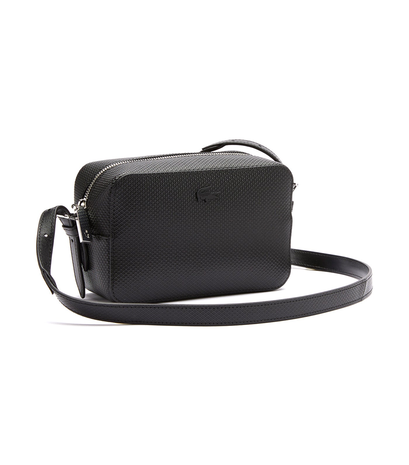Women's Chantaco Leather Small Crossbody Bag Noir