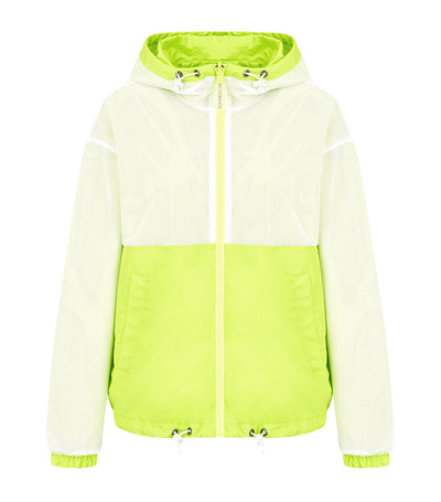 Recycled Reversible Hooded Jacket White