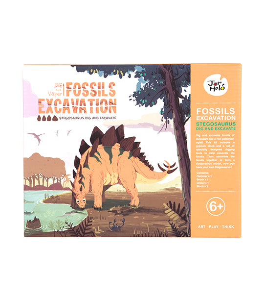 Fossils Excavation Kit - Stegosaurus