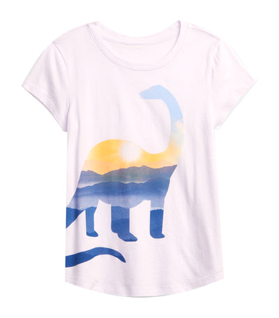 Gap Kids Kids Graphic T-Shirt - Whitened Lilac 642