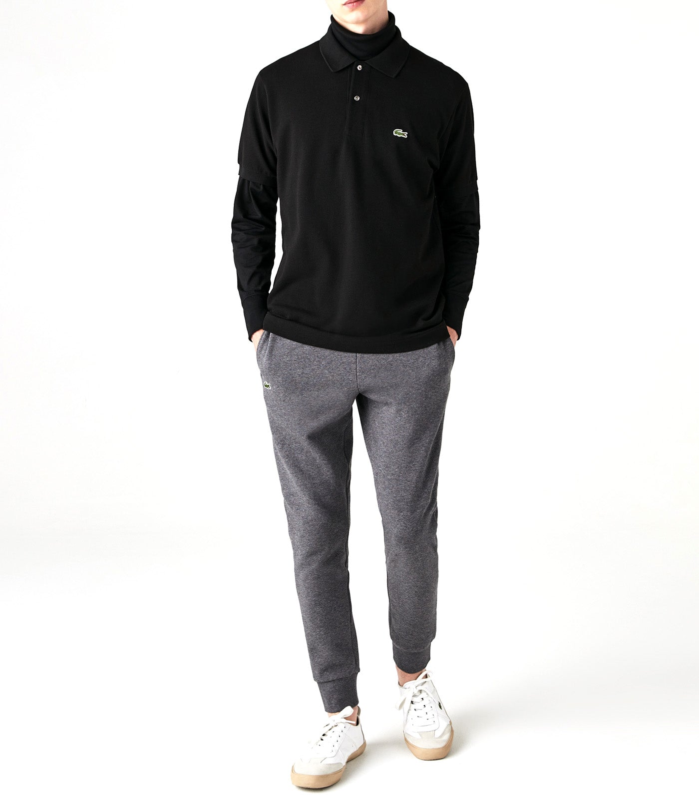 Classic Fit L.12.12 Polo Shirt Black