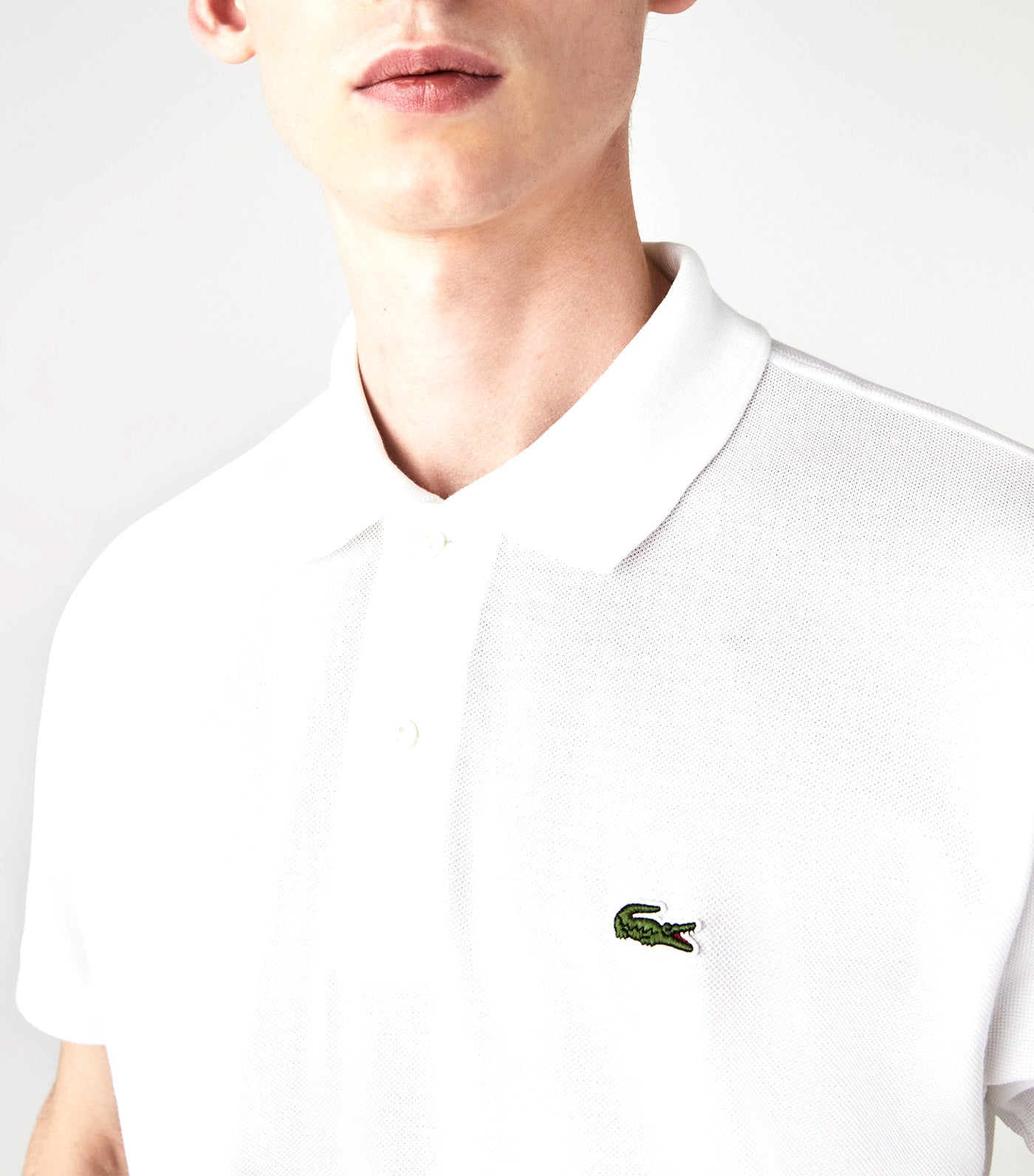 Classic Fit L.12.12 Polo Shirt White