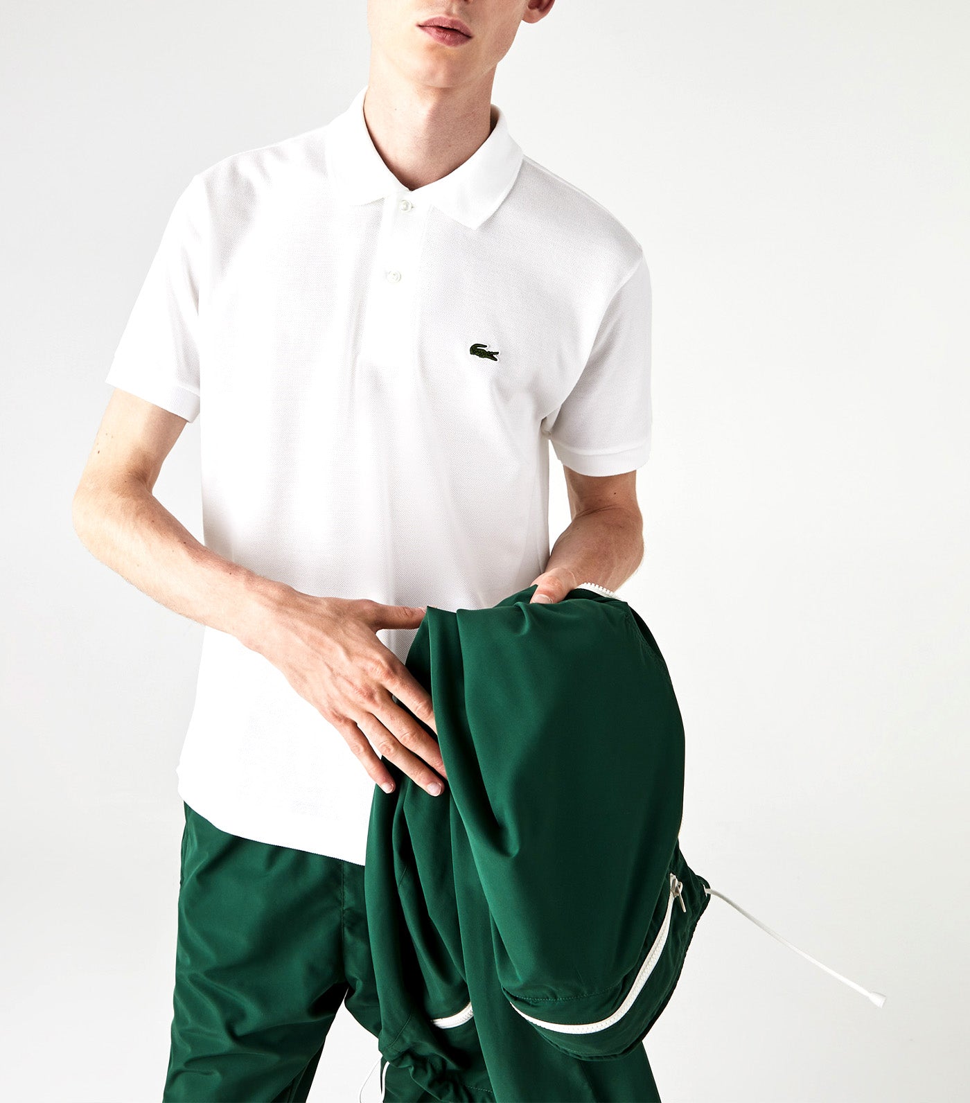 Classic Fit L.12.12 Polo Shirt White