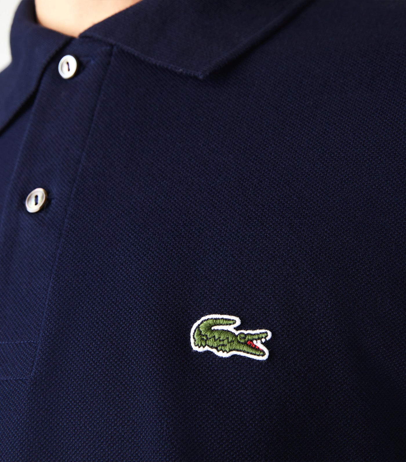 Classic Fit L.12.12 Polo Shirt Navy Blue