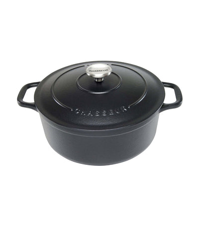 Chasseur Round French Oven - Matte Black