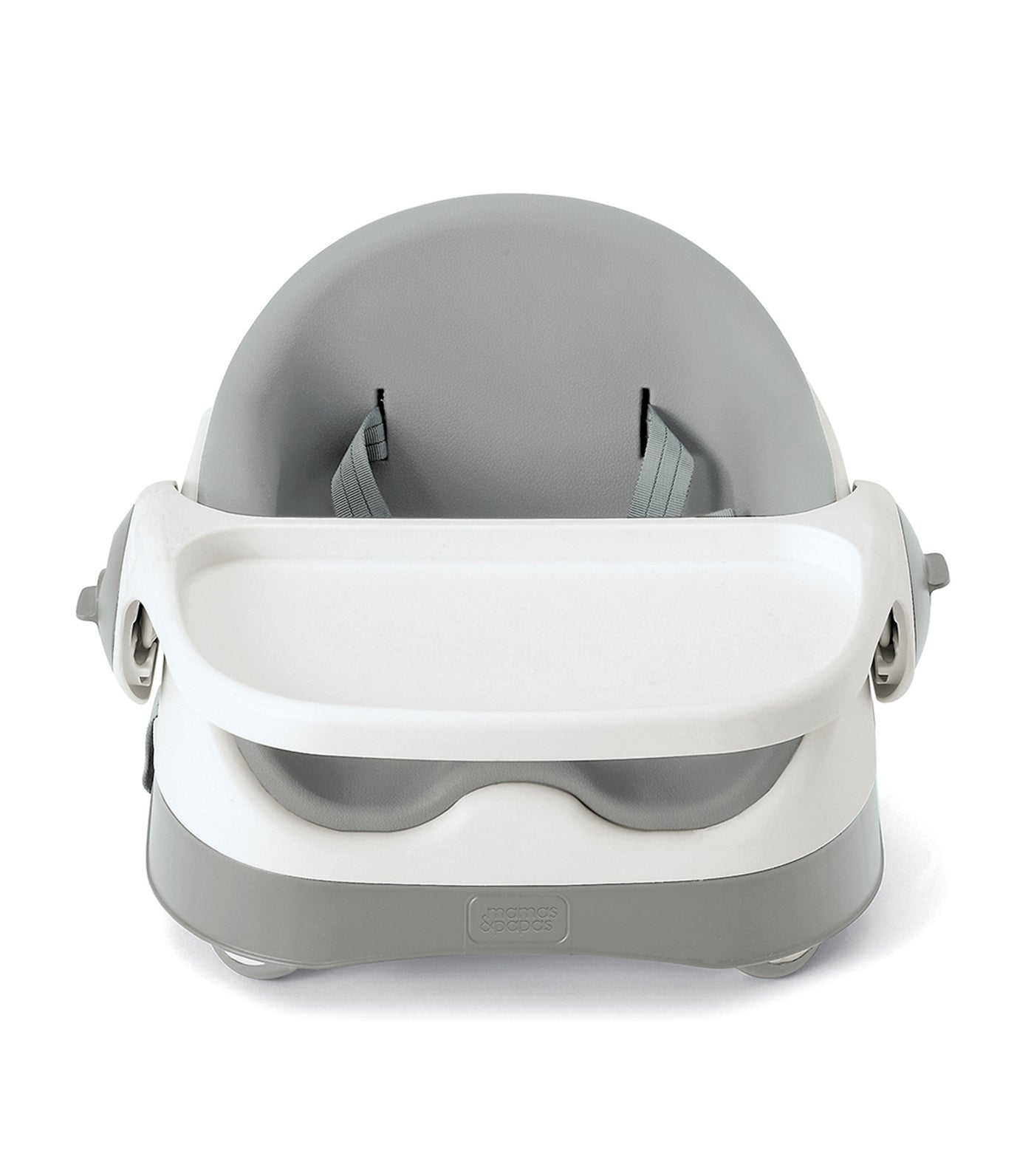 Baby Bud Booster Seat with Detachable Tray - Pebble Grey