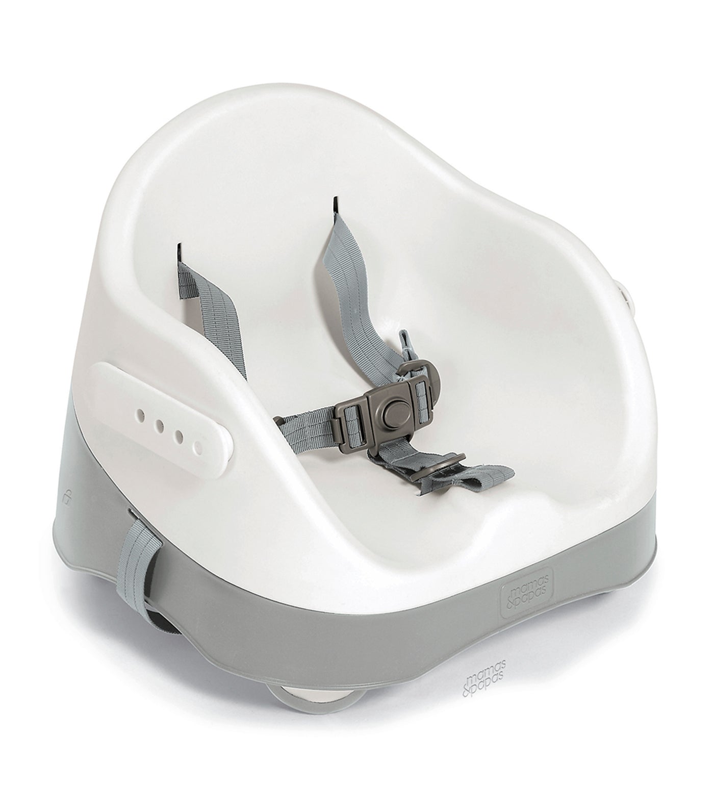 Baby Bud Booster Seat with Detachable Tray - Pebble Grey