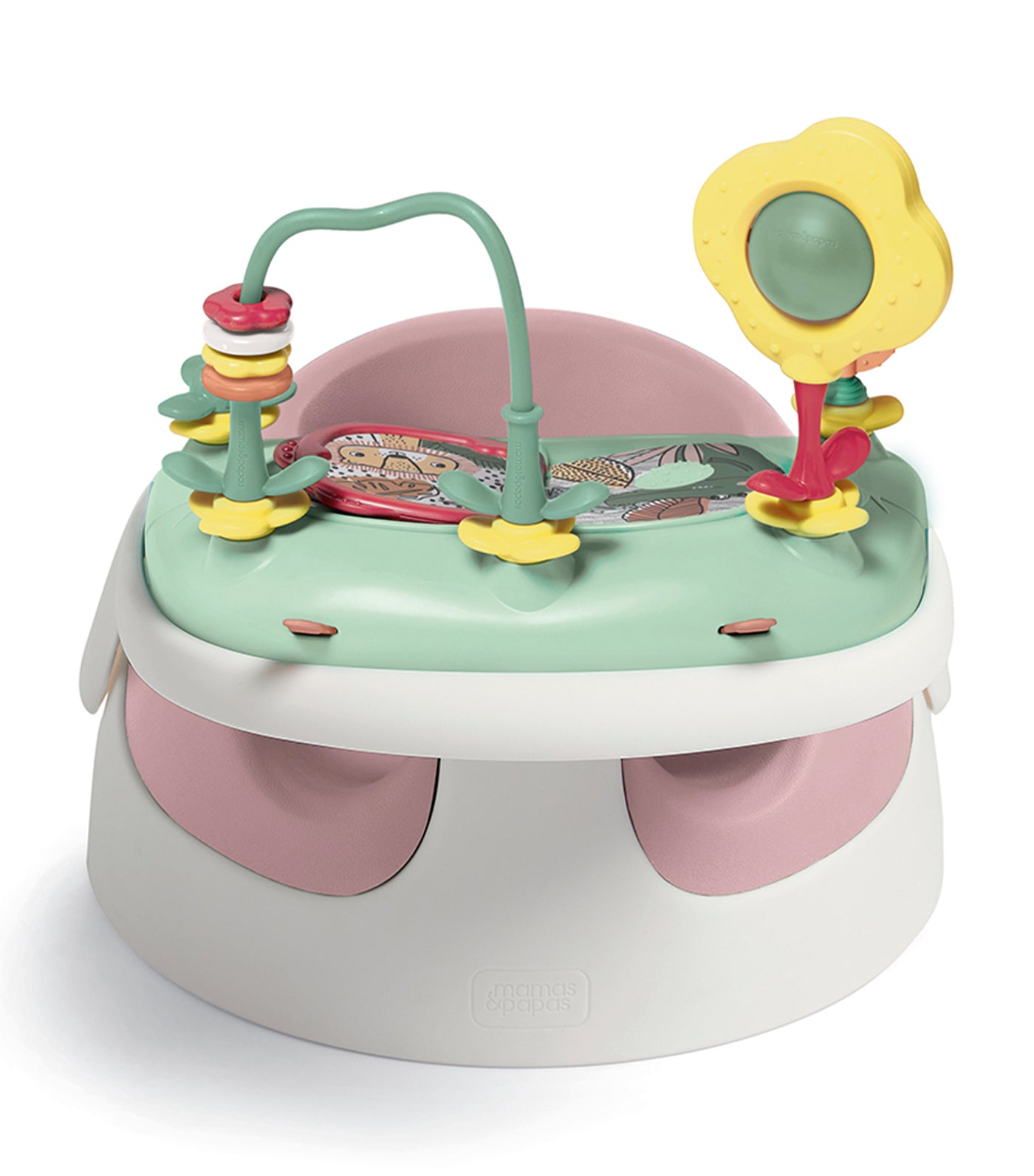 Snug Floor Seat with Activity Tray - Blossom