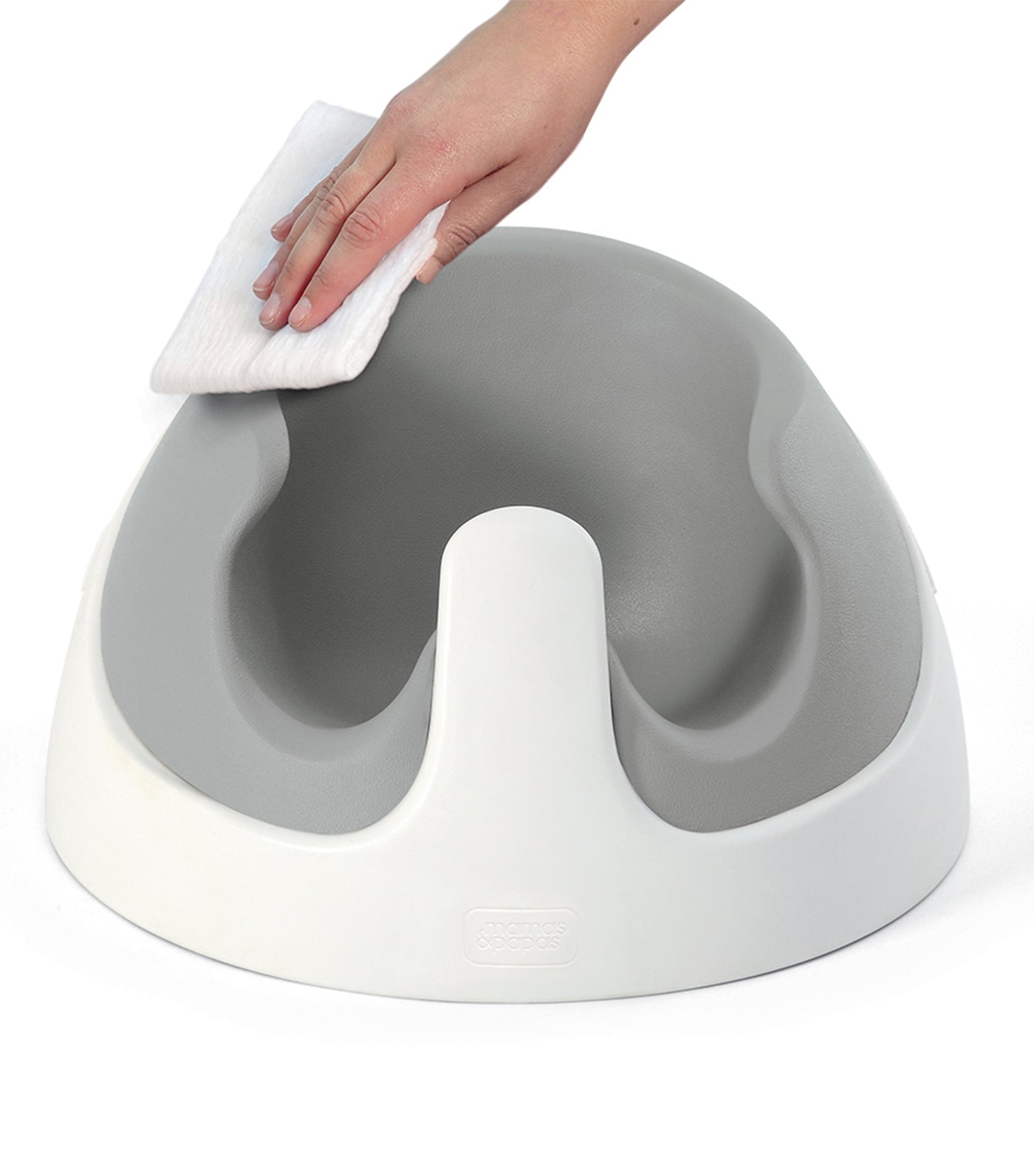 Snug Floor Seat with Activity Tray - Pebble Grey