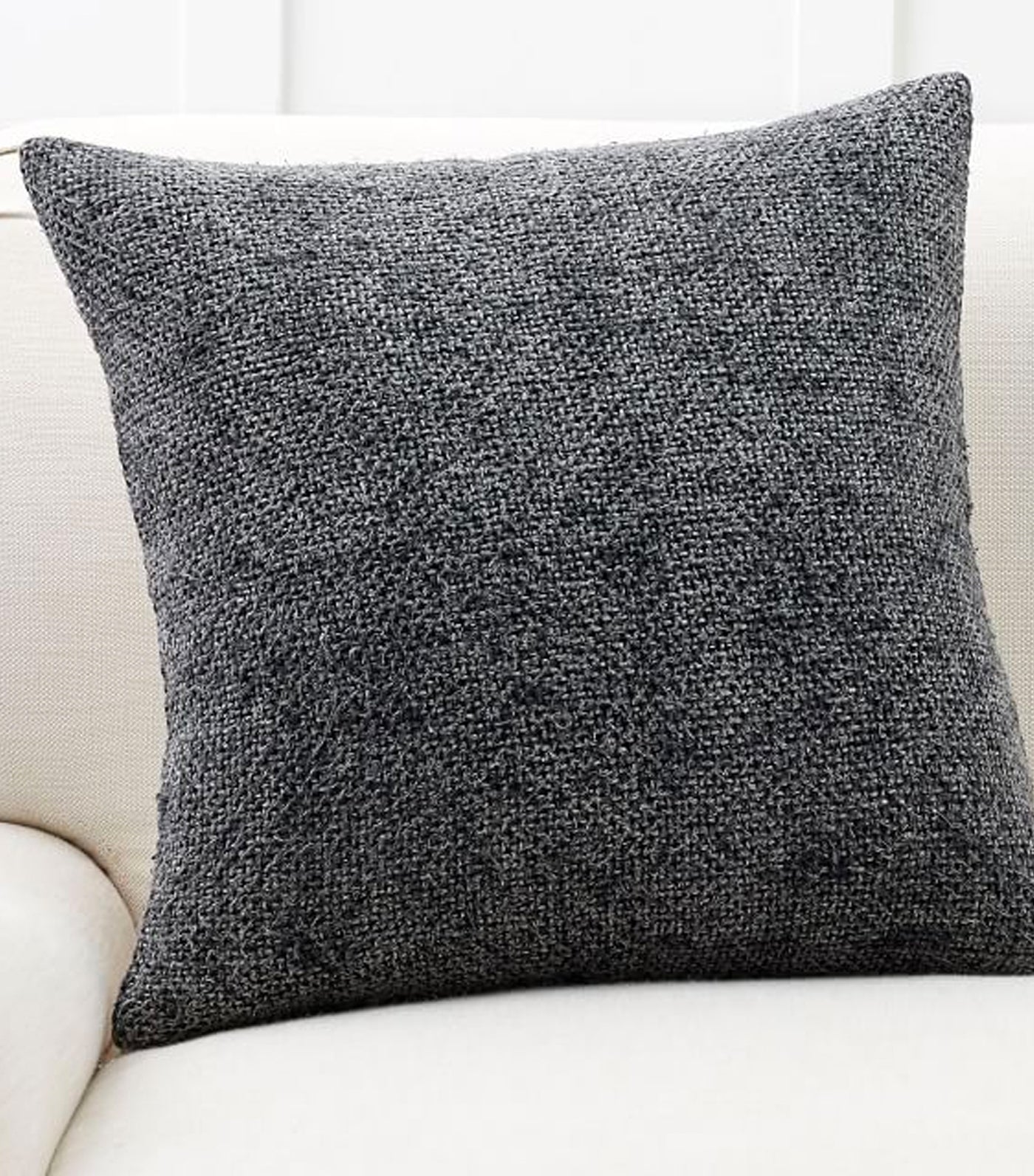 Pottery Barn Faye Linen Textured Pillow Cover