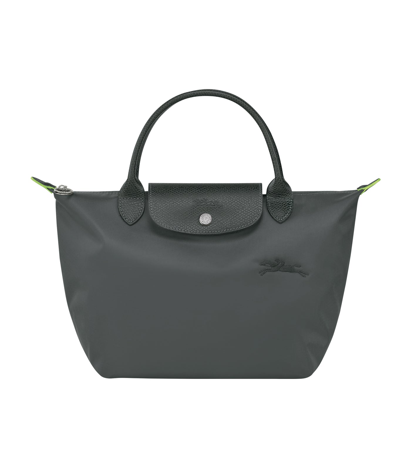 Le Pliage Green Top Handle Bag S Graphite