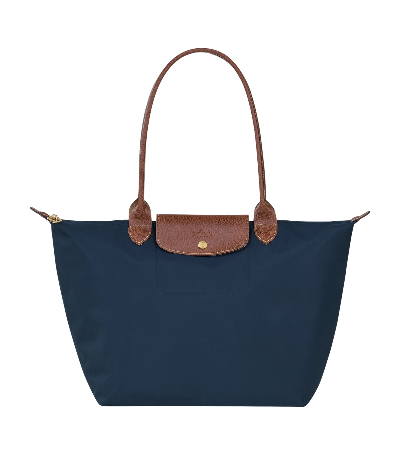 Le Pliage Original Shoulder Bag L Navy