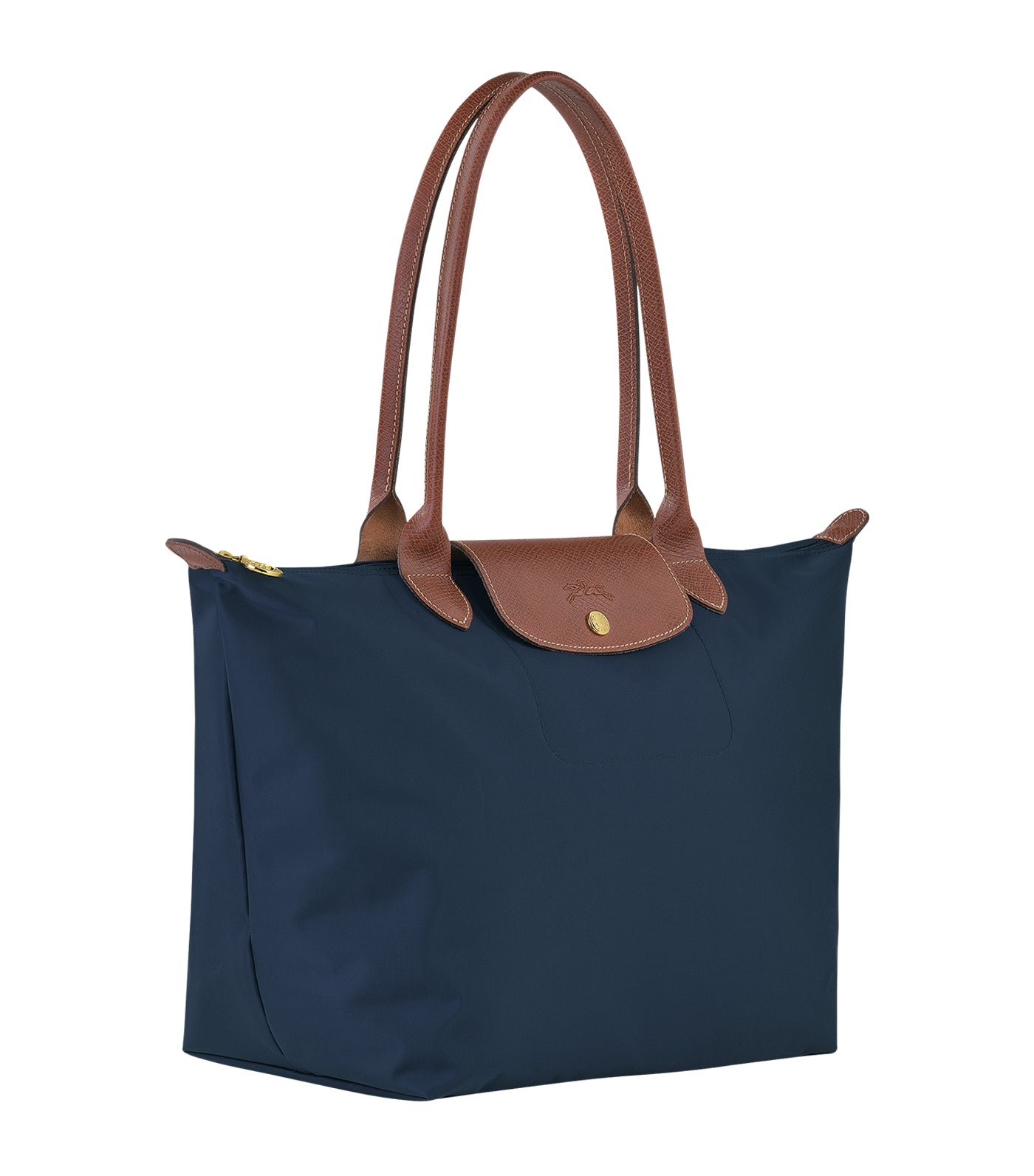 Le Pliage Original Shoulder Bag L Navy