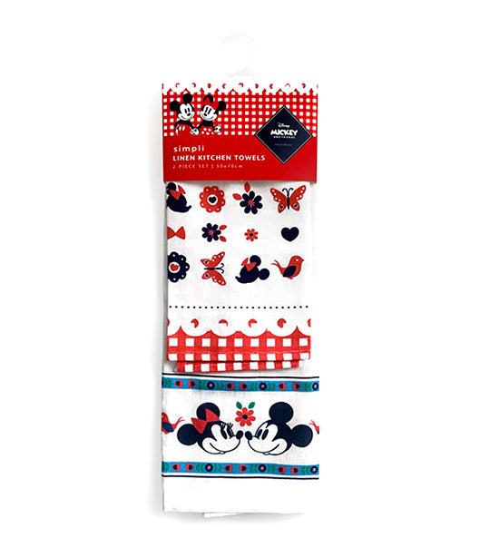 Simpli Disney Home Tea Towel Collection Set of 2 - Folktale