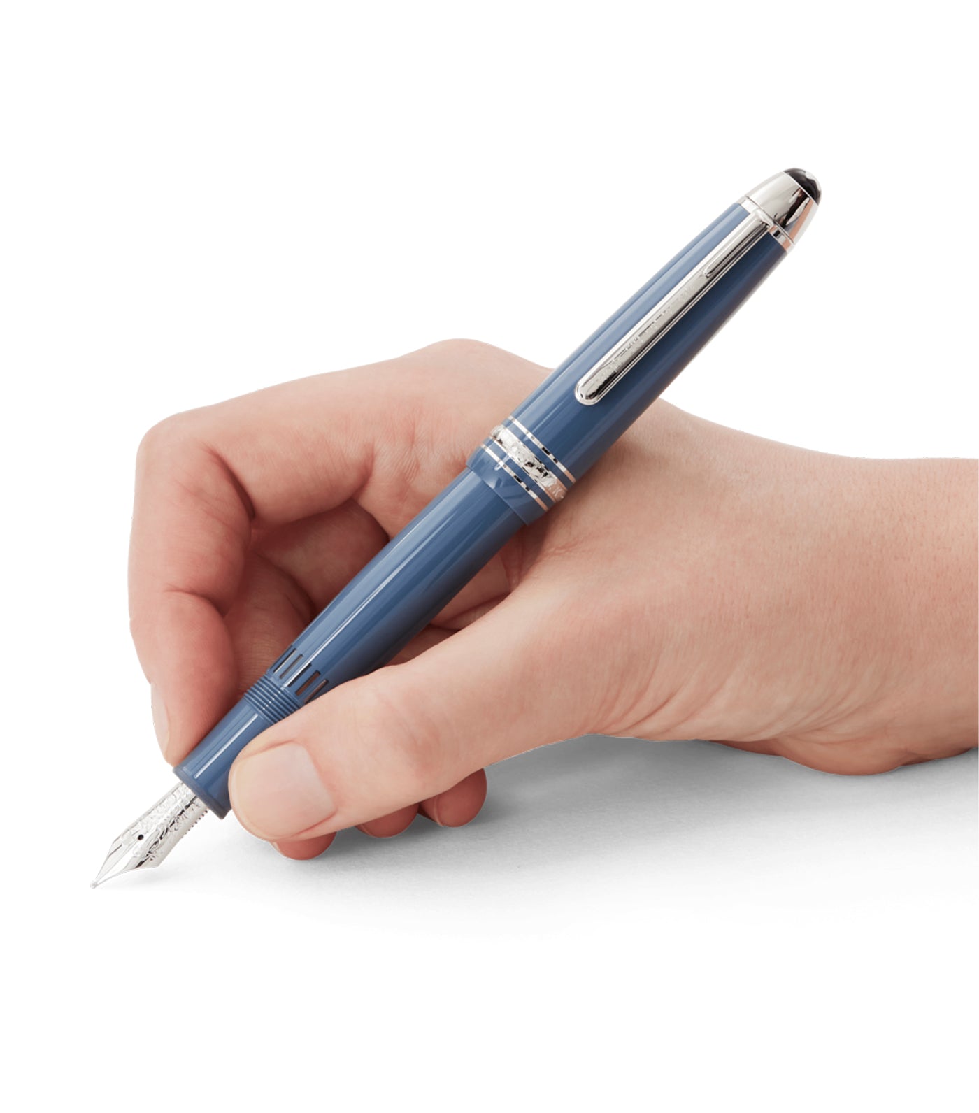 Meisterstück Glacier LeGrand Fountain Pen Blue