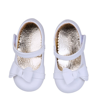 Tate Mary Janes for Girls - White