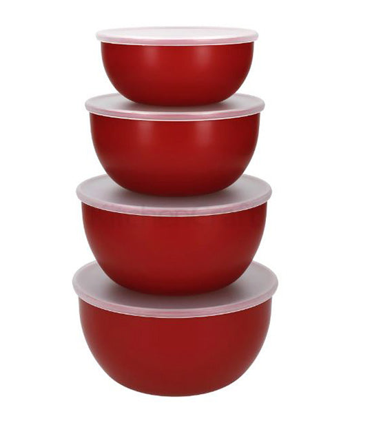 KitchenAid Prep Bowl Set - Empire Red