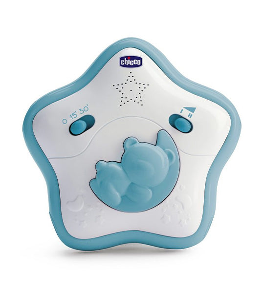 Rainbow Sky Cot Mobile - Blue