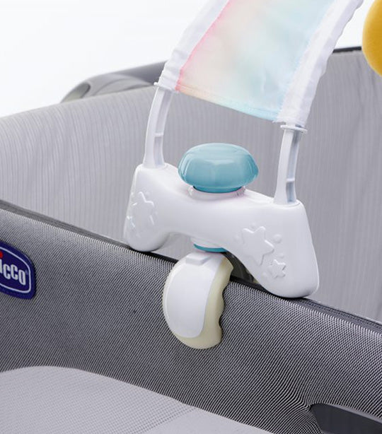 Rainbow Sky Cot Mobile - Blue