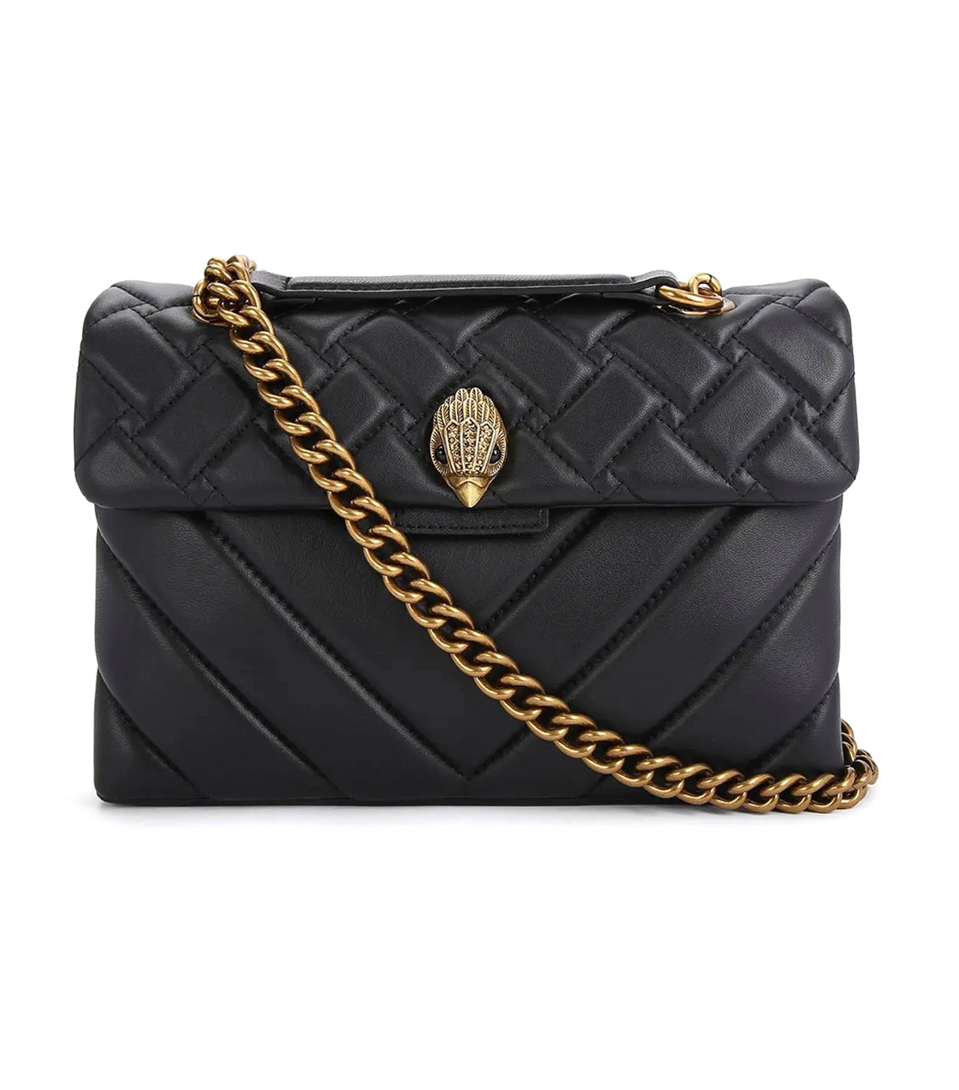Leather Kensington Bag Black