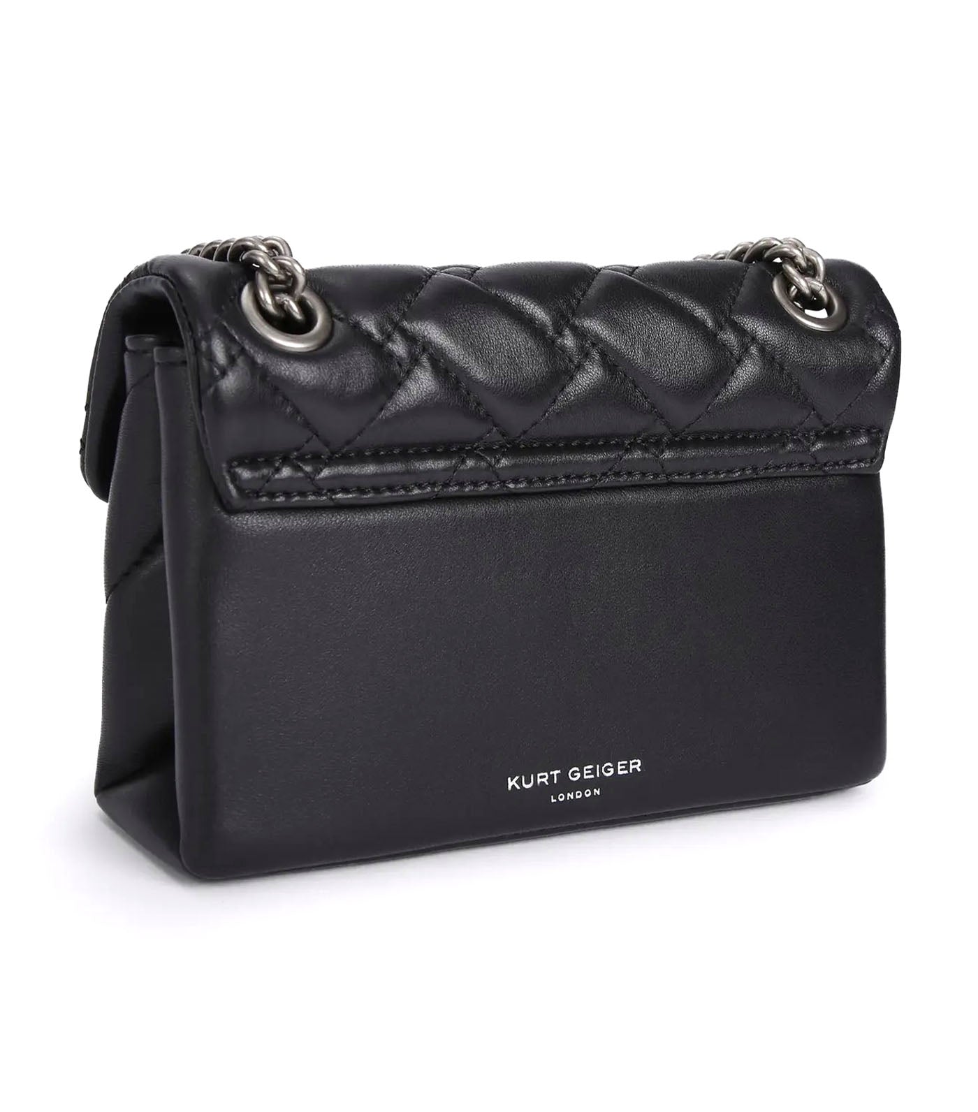 Leather Mini Kensington Bag Black