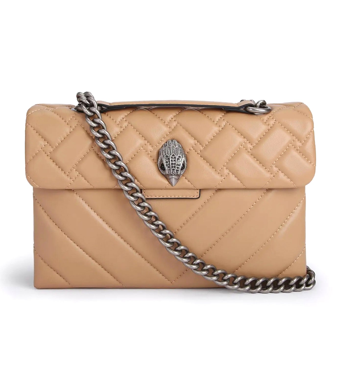 Leather Kensington Bag Camel