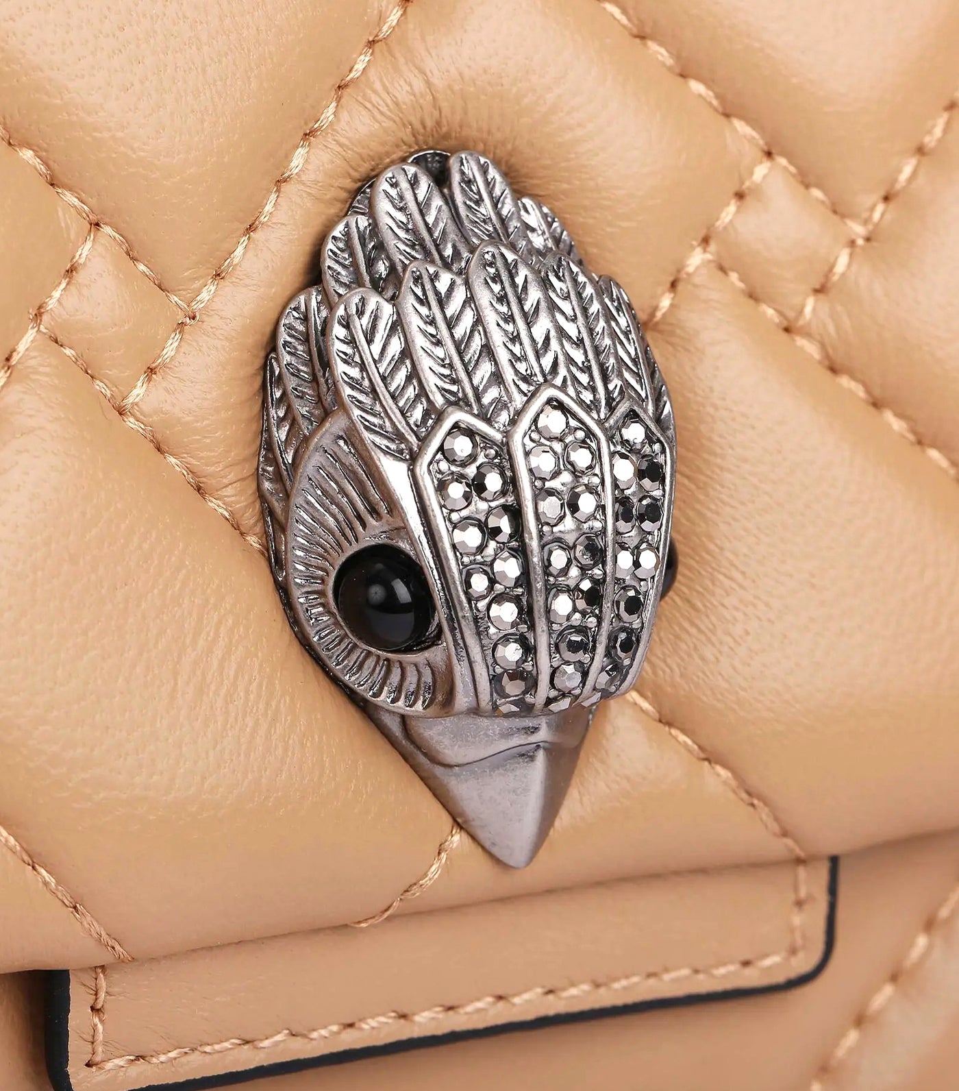 Leather Kensington Bag Camel